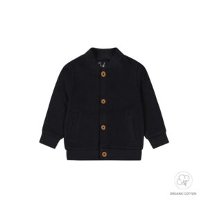 Dirkje – Cardigan neonato blu scuro