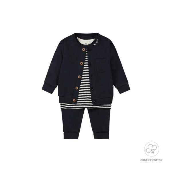 Dirkje - Completo pantaloni cardigan neonato