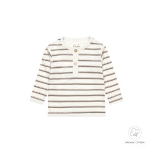 Dirkje – Maglia neonato manica lunga a righe